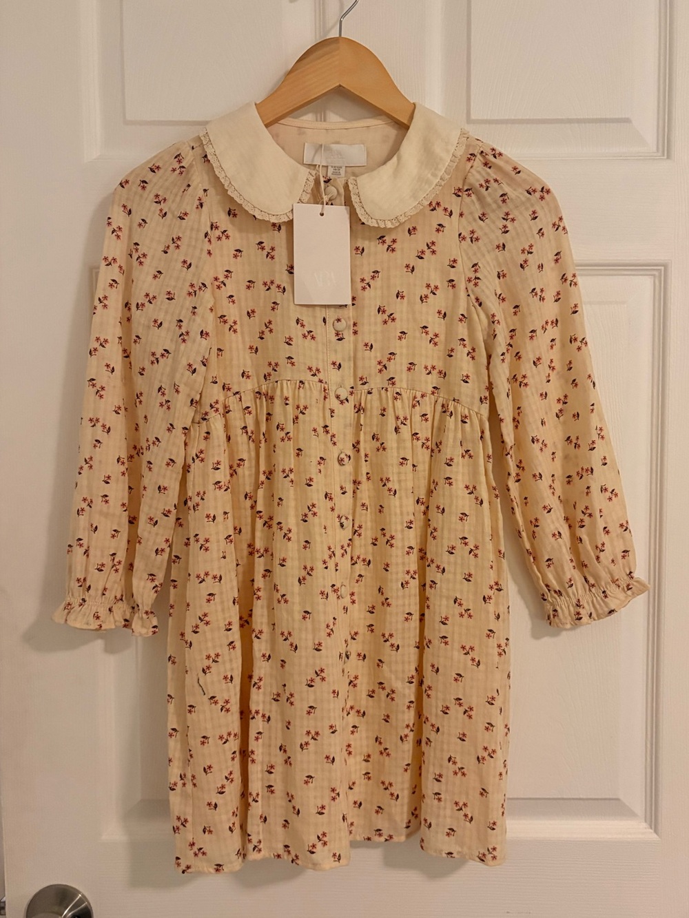 NWT Zara Girls Floral Casual Dress
